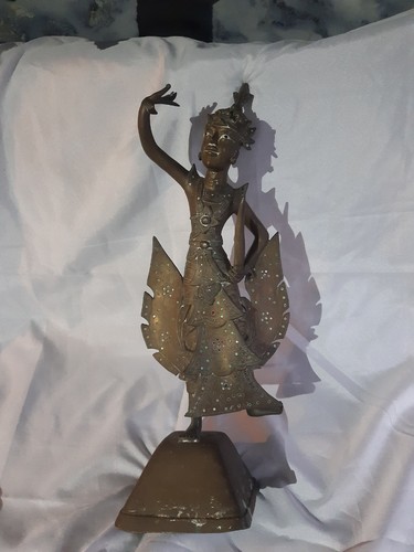 Old bronze brass asian - brass,