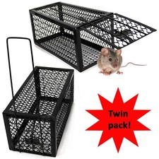 Metal rat mouse trap humane - mouse,