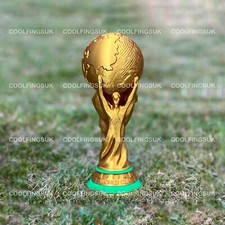 Football World Cup Trophy 3D Printed Art Display Model 20cm tall Replica