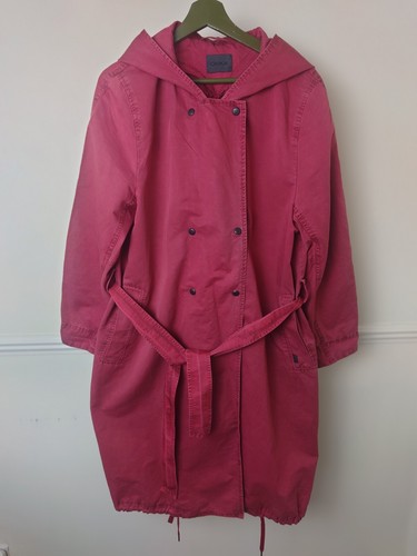 Oska grunge rust red trench - rust,