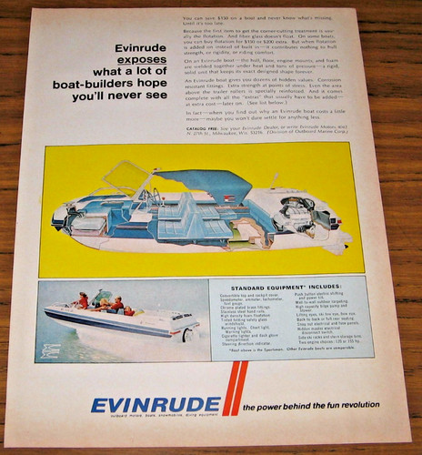 1968 print evinrude - 1968, boats