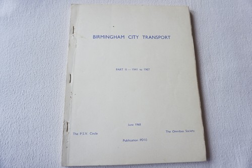 1968 birmingham city transport - birmingham,
