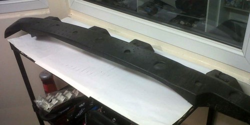 Saab rear bumper foam - 93,