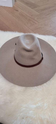 Akubra riverina fur felt hat - riverina,