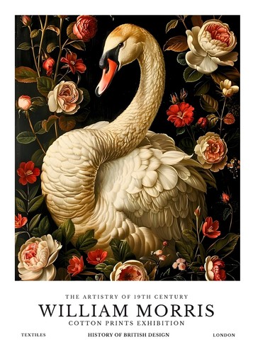 William morris size birds - william,