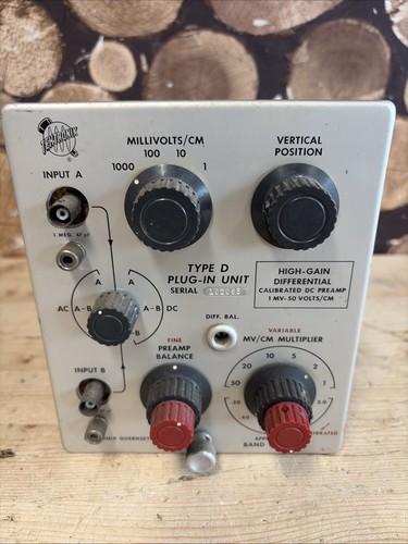 Tektronix type plug unit - plug, in