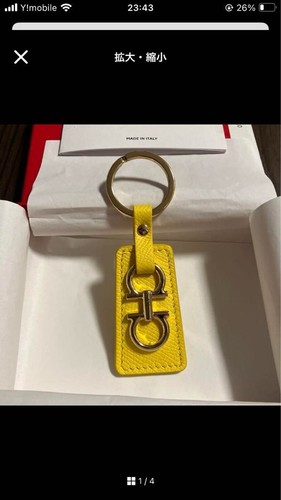 Ferragamo key ring case - ferragamo,