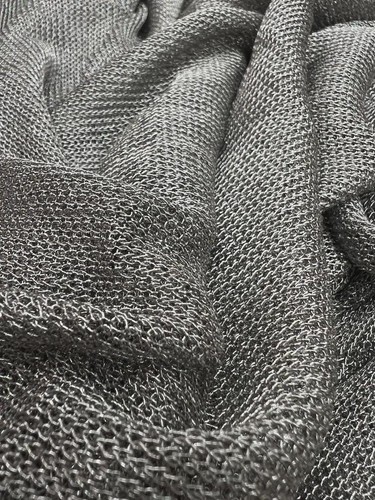 Metallic chainmail fabric - chainmail,