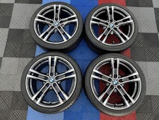 REFURBISHED GENUINE 18" BMW STYLE 819 ALLOY WHEELS 1 2 SERIES F40 F45 X1 X2 F48