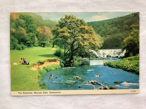 The waterfall monsal dale - waterfall,,