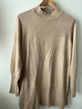 M&S Jumper Size M 10-12 Brown