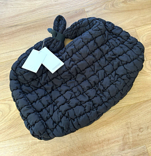 Cos black quilted oversize - cos,
