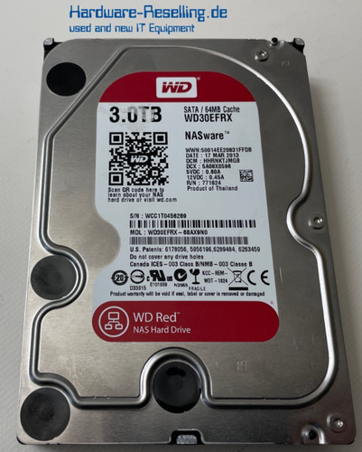 Western digital red 3tb - western, 3.5"