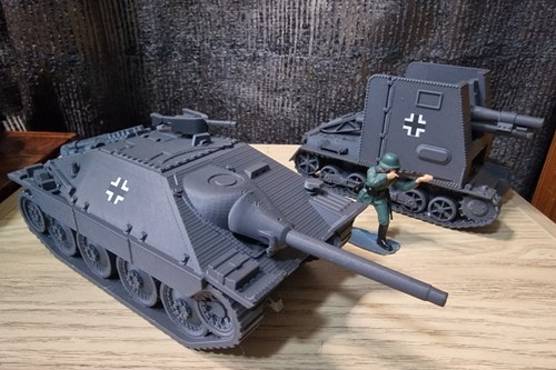 Bison hetzer ww2 1 32 - &, 3d