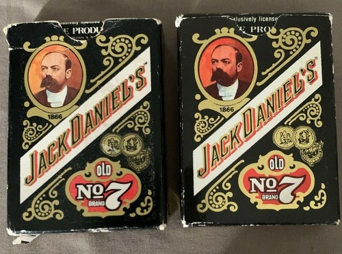 Vtg jack daniel playing - vtg, daniel's