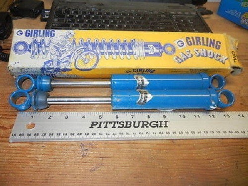 Nos girling gas shocks - girling, #2931
