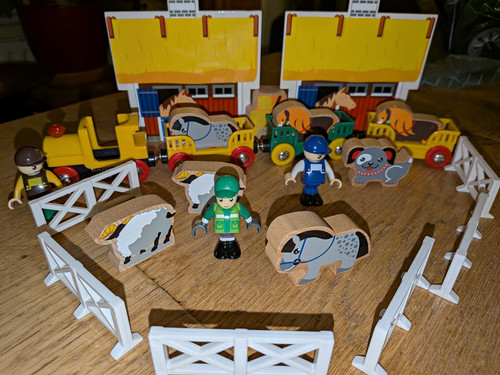 Brio wooden farm train - brio,