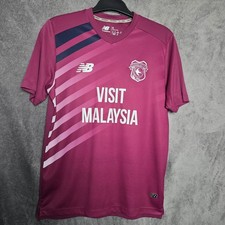 Cardiff City Shirt Mens Small