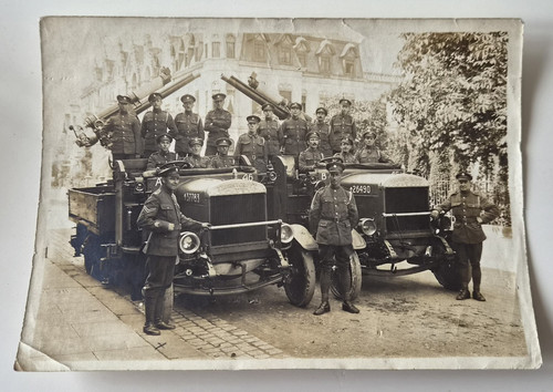 Vintage photo thorneycroft - a,