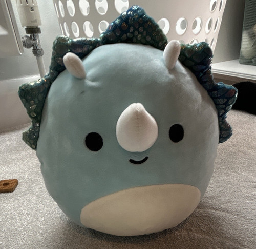 Squishmallows blue triceratops - squishmallows,