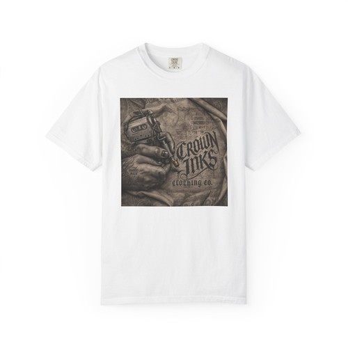 Crown inks tattoo - tattoo, tee