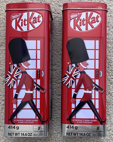 Kit kat empty money box - box, tin