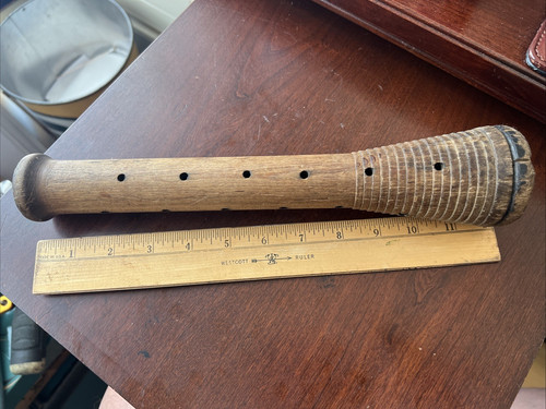 Antique wooden textile - antique, mill