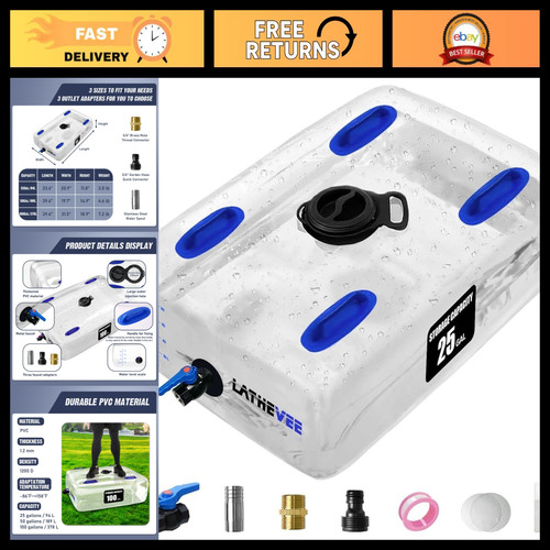 Portable water storage - portable, bladder