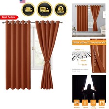 Blackout Curtains for Bedroom Living Room Kids Room 60x63 Inches Pack of 2