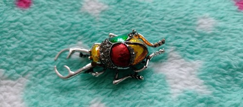 Iridescent enamel and - iridescent,