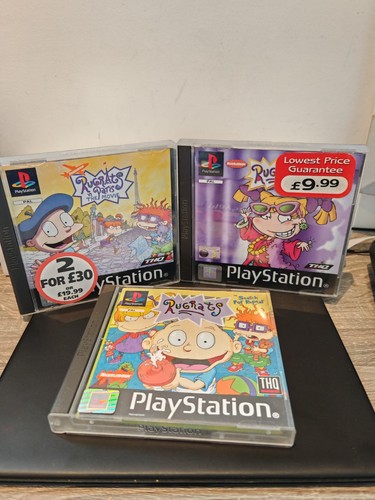 Rugrats ps1 game bundle - rugrats, 3