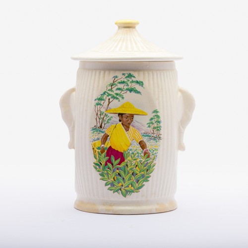 Vintage 1950s sylvac tea - 1950s, caddy