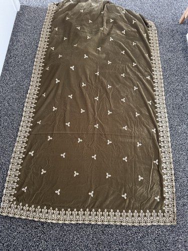 Velvet shawl scarf - scarf,