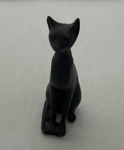 Resin egyptian cat ornament - egyptian,