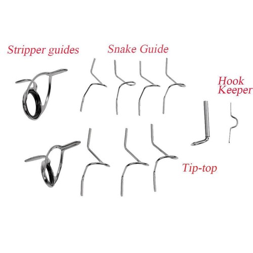 11x fly rod guide set - rod,