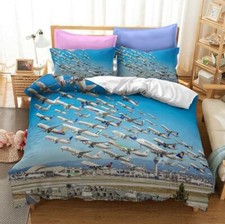 2Pcs Boys Quilt Duvet Cover
