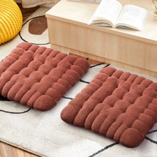 Winter Thickened Corduroy Cushion Chair Cushion Seat Padded Tatami Futon Mat