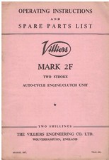 Villiers mk2f engine - villiers, &