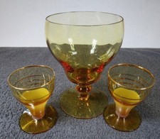 Lovely Vintage Amber Glass