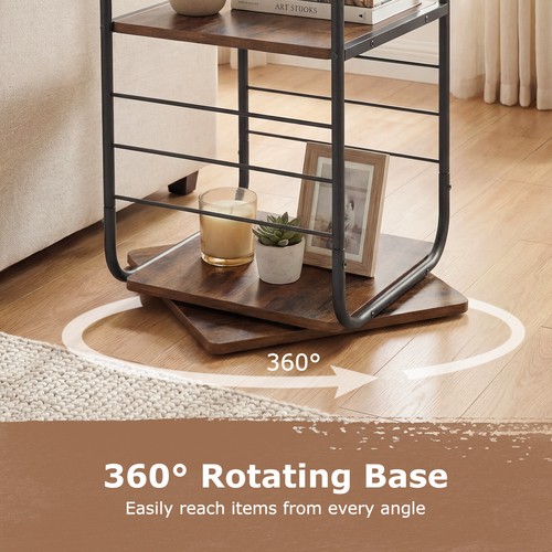 Rotating bookshelf 360 - rotating,