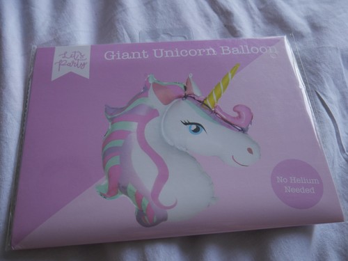 Giant unicorn foil balloon - giant,