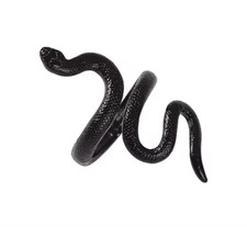 BLACK SNAKE RING - Unisex -
