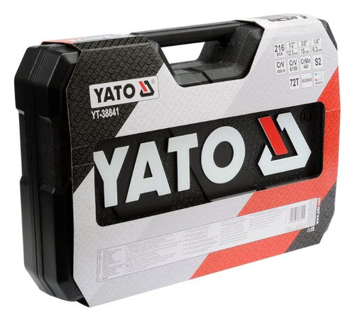 Socket set ratchet yato - set,