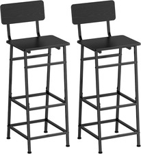 Set of 2 Bar Stools, Counter