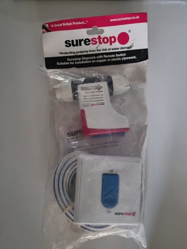 Surestop stopcock 15mm - stopcock,