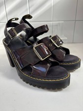DR MARTENS high heel SANDALS 7