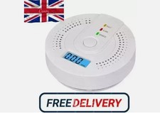 Carbon Monoxide Detector Warning Alarm Sensor LED Digital Battery Powered