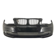 Bmw 1 Series E87 Front Bumper Black Sapphire (475) 2007-2013 51117185125