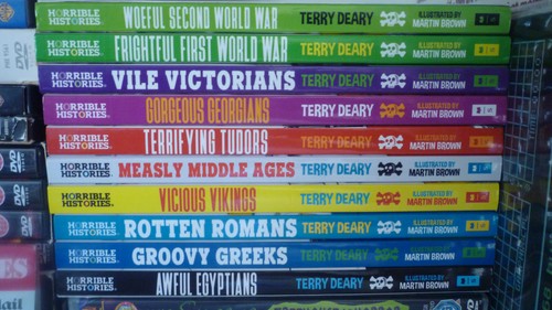 Horrible histories savage book - histories,