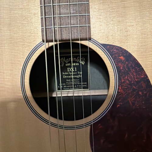 Martin dx1 solid - martin, spruce